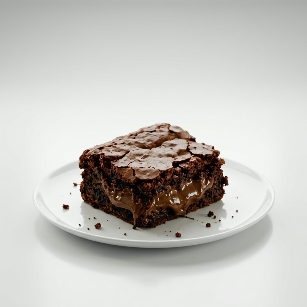 Brownie tradicional Bolin D'LÔ com chocolate 70% cacau